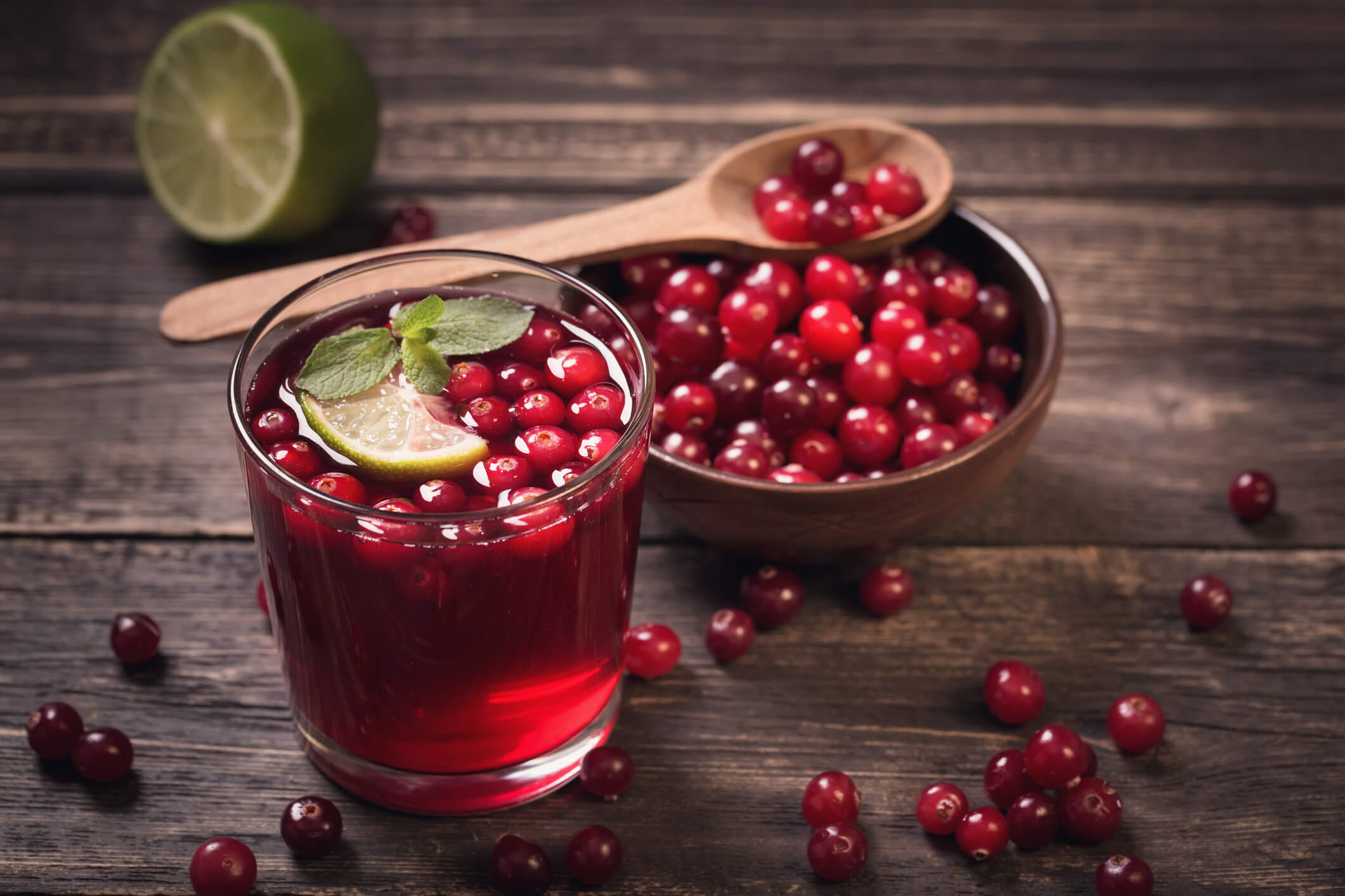 Cranberry juice is a popular home remedy for mild UTIs